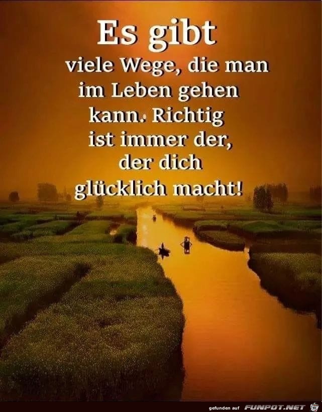 es gibt viele Wege