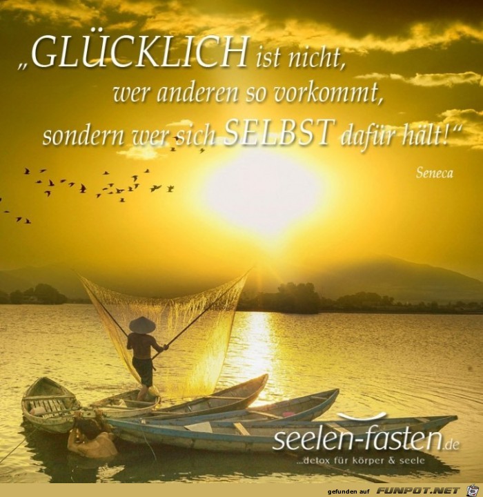 gluecklich ist nicht