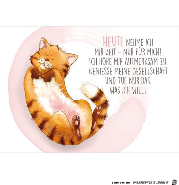 heute nehme ich heute nehme ich