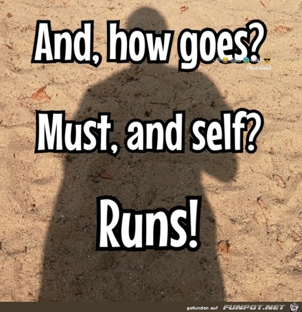 it runs it runs