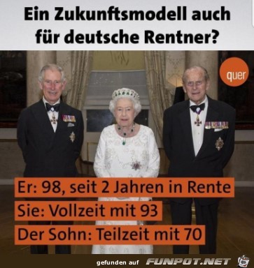 Zukunftsmodell für deutsche Rentner Zukunftsmodell für deutsche Rentner