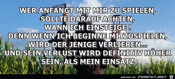 wer anfaengt wer anfaengt