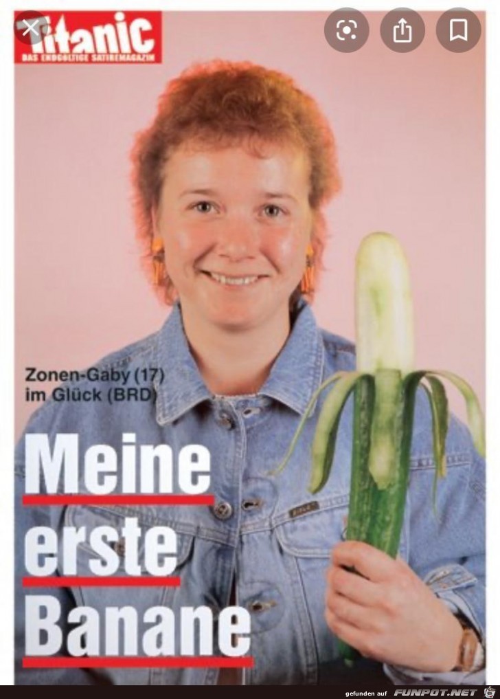 Meine erste Banane