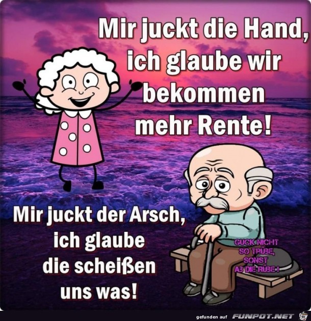 mir juckt die hand