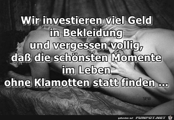 wir investieren