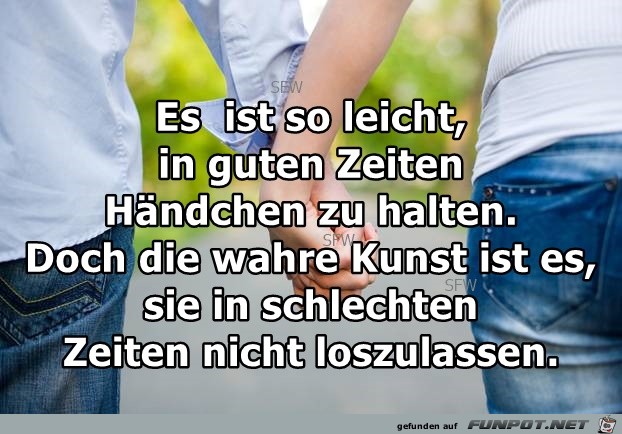 Es ist so leicht