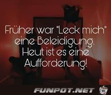 Leck mich Leck mich