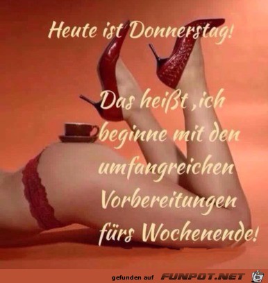 Donnerstag Donnerstag