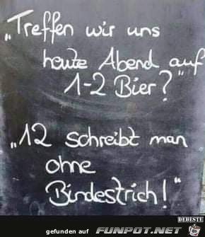 Bindestrich