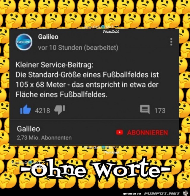 Wer haette das gedacht