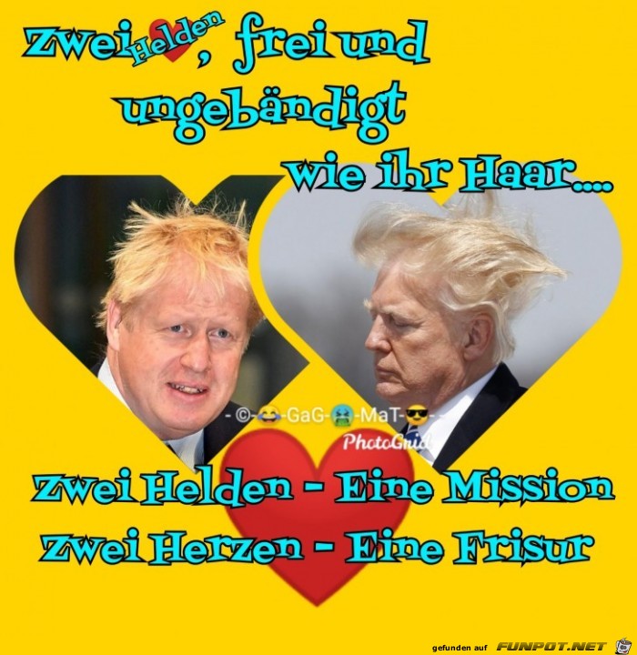 Zwei Helden ausser Scheitel&Fassung Zwei Helden ausser Scheitel&Fassung