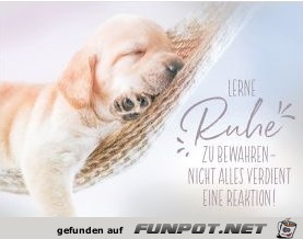 lerne ruhe zu bewahren lerne ruhe zu bewahren