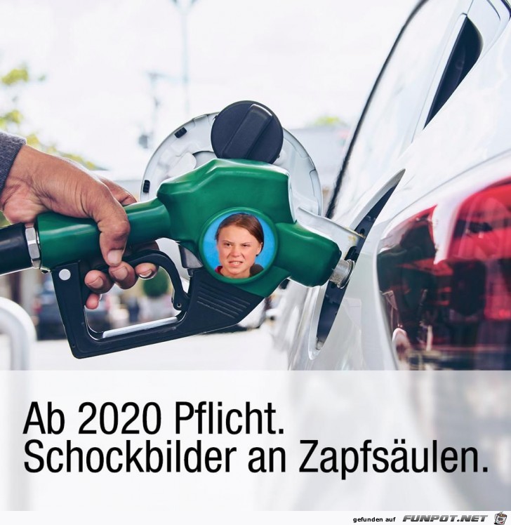 Schockbilder an Zapfsule