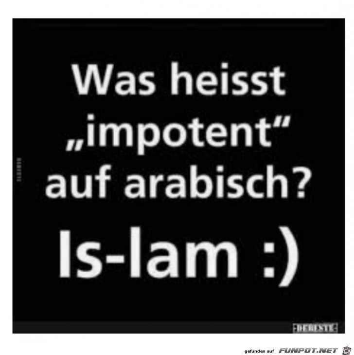 impotent auf arabisch