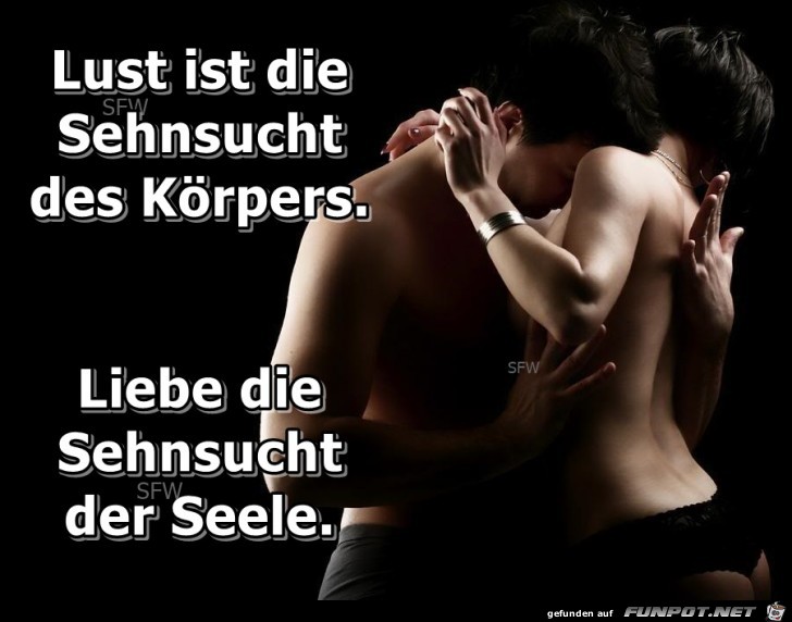 Lust ist die Sehnsucht