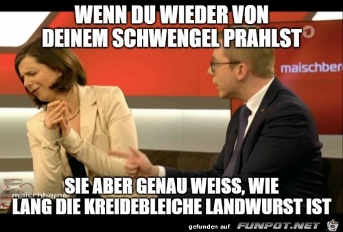 Sie wei es genau