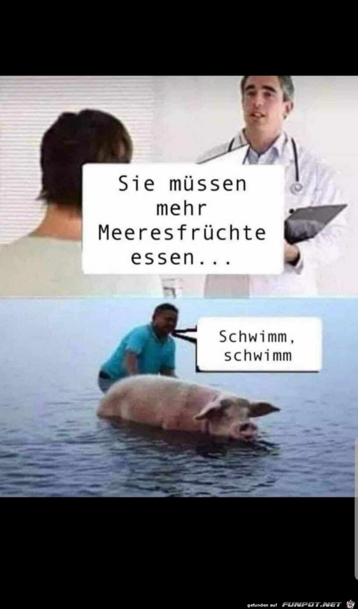 Sie mssen mehr Meeresfrchte essen