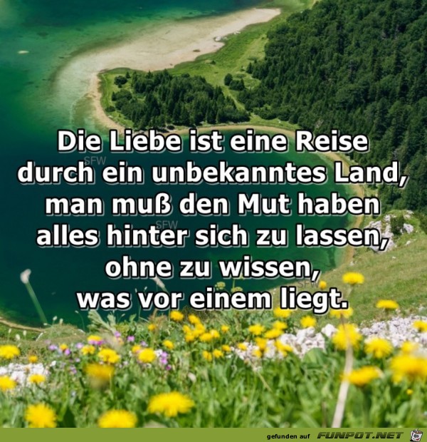 Die Liebe ist eine Reise