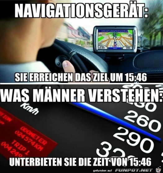 Das Navi-Gert