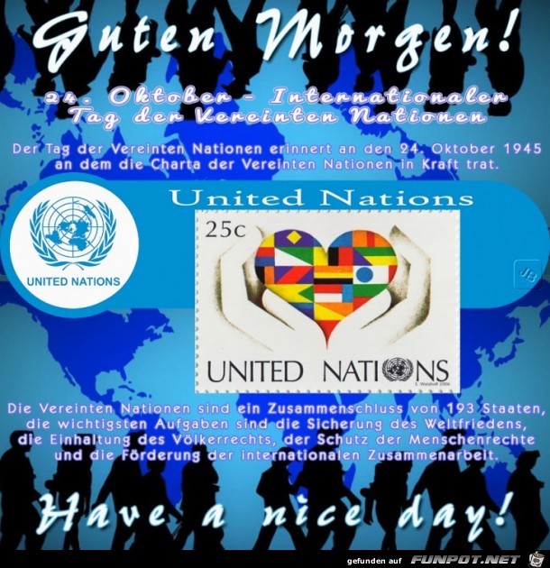 Tag der Vereinten Nationen Tag der Vereinten Nationen