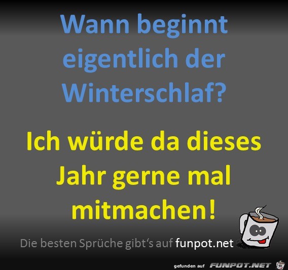 Winterschlaf