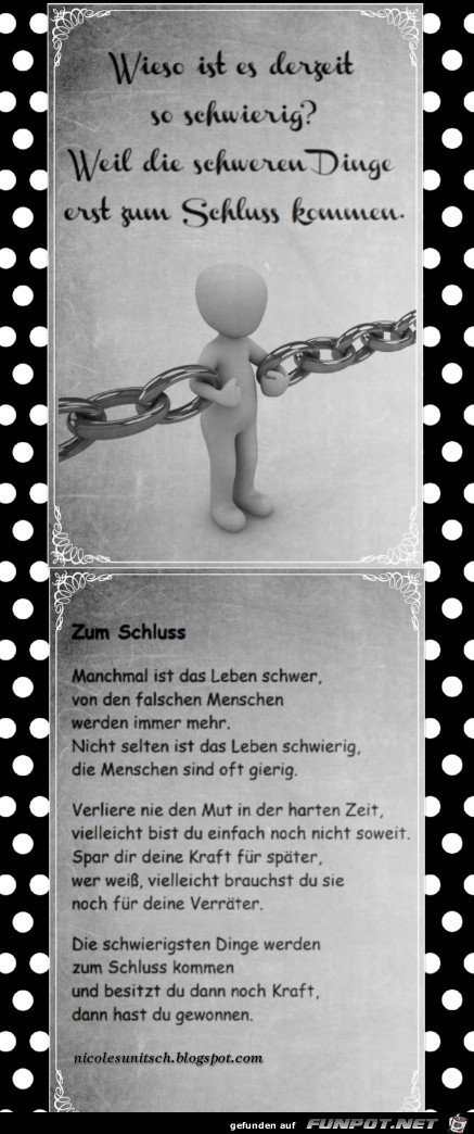 Zum Schluss