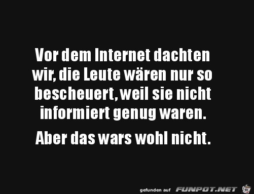 Das war es nicht Das war es nicht
