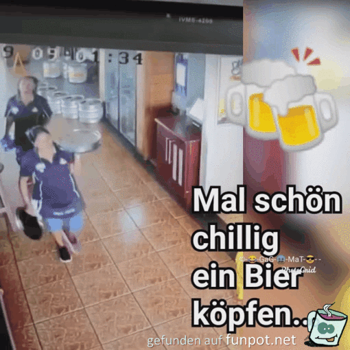 Mal nen Bier in den Schaedel kloppen Mal nen Bier in den Schaedel kloppen