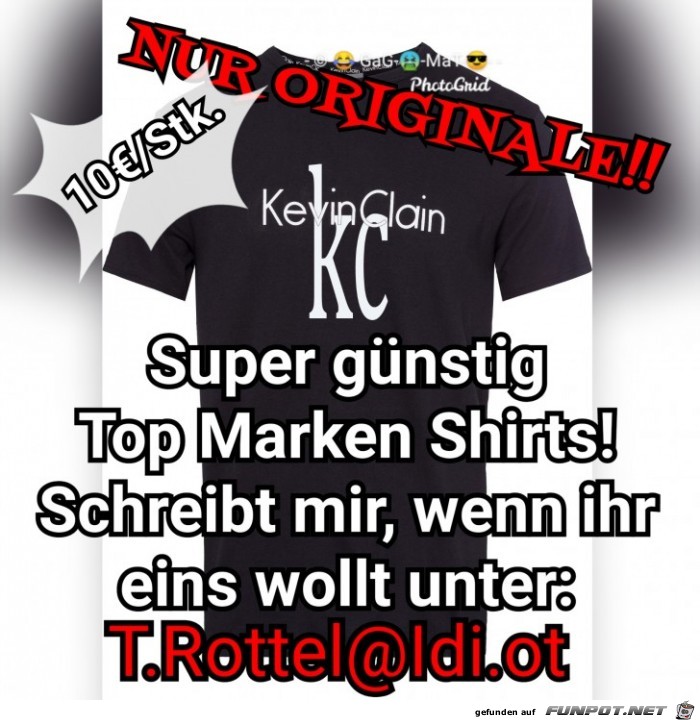 Alles Originale Markenware