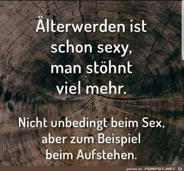 lter werden ist schon sexy