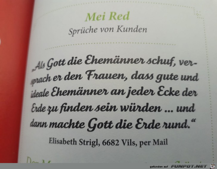 als Gott die Ehemaenner als Gott die Ehemaenner