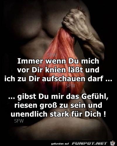 Immer wenn du mich Immer wenn du mich