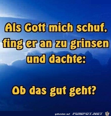 ob das gut geht? ob das gut geht?