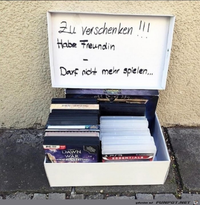 Zu verschenken Zu verschenken