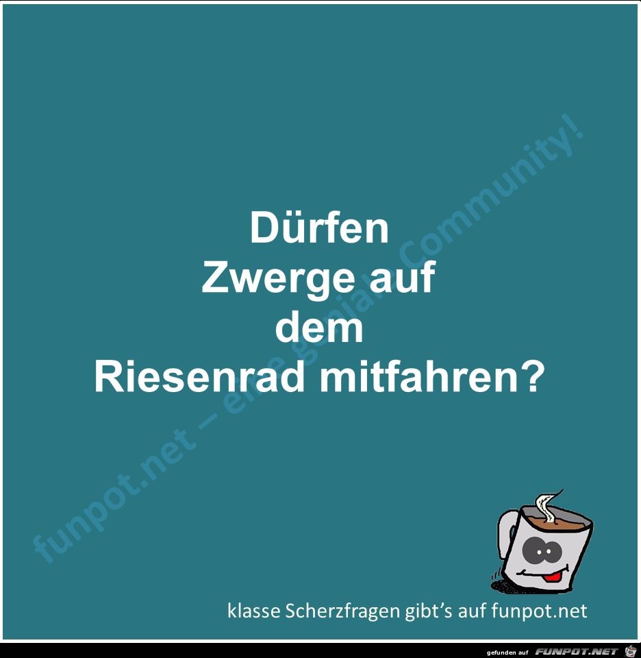 Scherzfrage Scherzfrage