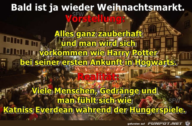 Bald ist ja wieder Weihnachtsmark Bald ist ja wieder Weihnachtsmark