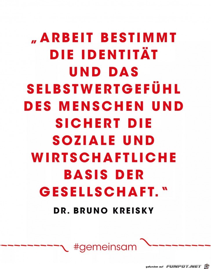 Arbeit bestimmt Arbeit bestimmt