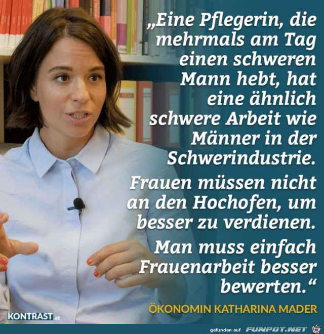 Eine Pflegerin