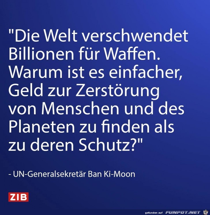 die welt verschwendet