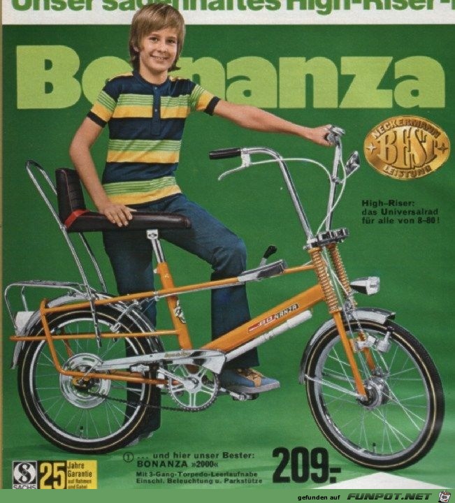 Das gute alte Bonanza-Rad