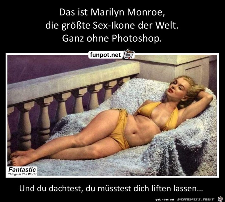 einfach mal ohne Photoshop