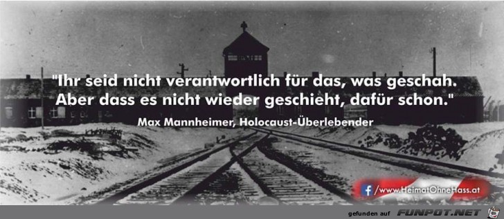 ihr seid nicht verantwortlich ihr seid nicht verantwortlich