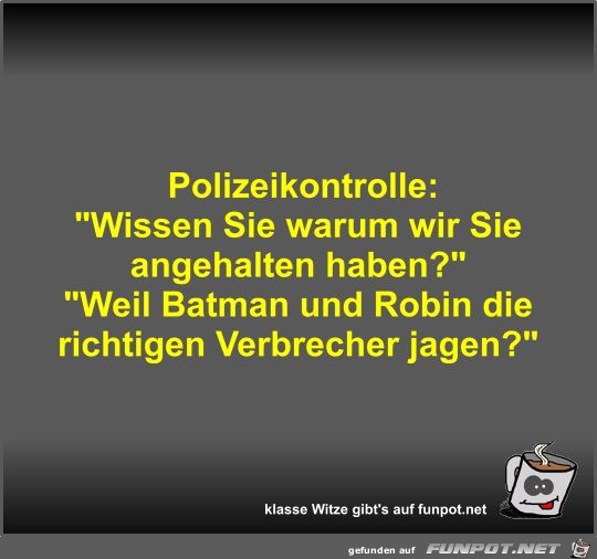 Polizeikontrolle Polizeikontrolle
