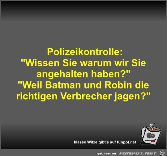 Polizeikontrolle