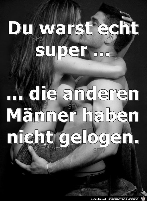Du warst echt super Du warst echt super