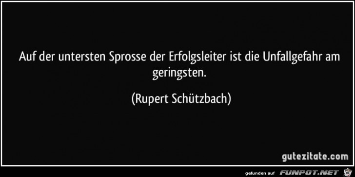 auf der untersten sprosse auf der untersten sprosse