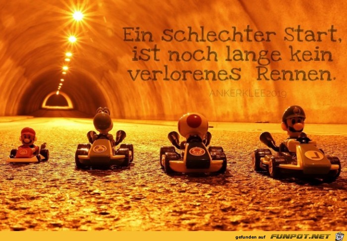 ein schlechter Start ein schlechter Start