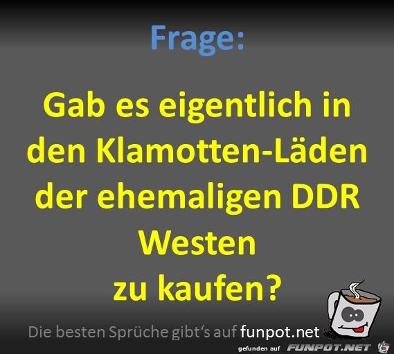 Frage Frage