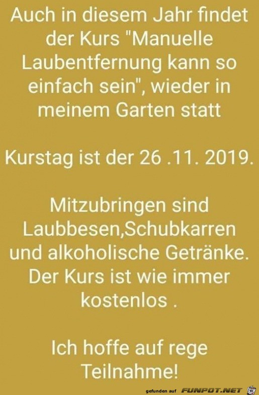 Laubentfernung Laubentfernung