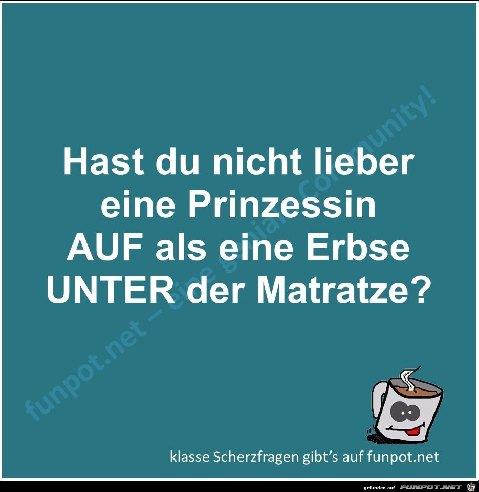 Scherzfrage Scherzfrage